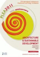 Architecture & Sustainable Development (Vol.2)