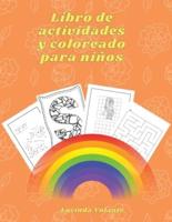 Libro De Actividades Y Coloreado Para Niños