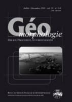 Géomorphologie : Relief, Processus, Environnement, 2019, Vol. 25, N+ 3-4