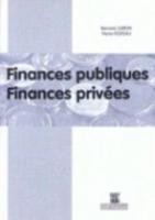 Finances Publiques. Finances Privées. Institut Des Sciences Humaines Et Sociales (Ulg)
