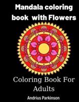 Mandala Coloring Book With Flowers