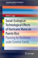 Social-Ecological-Technological Effects of Hurricane María on Puerto Rico Energy Analysis