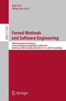 Formal Methods and Software Engineering : 20th International Conference on Formal Engineering Methods, ICFEM 2018, Gold Coast, QLD, Australia, November 12-16, 2018, Proceedings