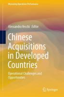 Chinese Acquisitions in Developed Countries : Operational Challenges and Opportunities
