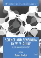 Science and Sensibilia by W.V. Quine