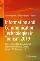 Information and Communication Technologies in Tourism 2019 : Proceedings of the International Conference in Nicosia, Cyprus, January 30-February 1, 2019