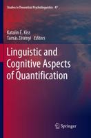 Linguistic and Cognitive Aspects of Quantification