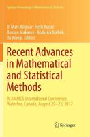 Recent Advances in Mathematical and Statistical Methods : IV AMMCS International Conference, Waterloo, Canada, August 20-25, 2017