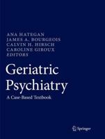 Geriatric Psychiatry