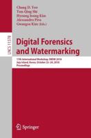 Digital Forensics and Watermarking Security and Cryptology