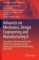 Advances on Mechanics, Design Engineering and Manufacturing II