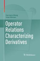 Operator Relations Characterizing Derivatives