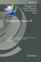 Intelligence Science II : Third IFIP TC 12 International Conference, ICIS 2018, Beijing, China, November 2-5, 2018, Proceedings