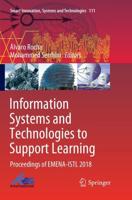 Information Systems and Technologies to Support Learning : Proceedings of EMENA-ISTL 2018