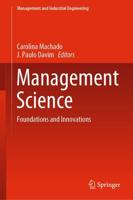 Management Science : Foundations and Innovations