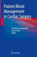 Patient Blood Management in Cardiac Surgery