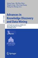 Advances in Knowledge Discovery and Data Mining Lecture Notes in Artificial Intelligence