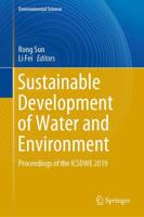 Sustainable Development of Water and Environment Environmental Science
