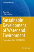 Sustainable Development of Water and Environment Environmental Science