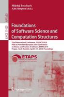 Foundations of Software Science and Computation Structures Theoretical Computer Science and General Issues