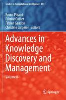 Advances in Knowledge Discovery and Management : Volume 8