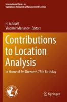 Contributions to Location Analysis