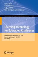 Learning Technology for Education Challenges : 8th International Workshop, LTEC 2019, Zamora, Spain, July 15-18, 2019, Proceedings