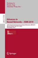 Advances in Neural Networks - ISNN 2019 Theoretical Computer Science and General Issues