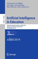 Artificial Intelligence in Education Lecture Notes in Artificial Intelligence