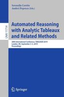 Automated Reasoning With Analytic Tableaux and Related Methods Lecture Notes in Artificial Intelligence