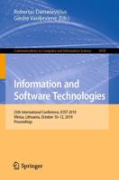 Information and Software Technologies : 25th International Conference, ICIST 2019, Vilnius, Lithuania, October 10-12, 2019, Proceedings