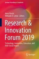 Research & Innovation Forum 2019 : Technology, Innovation, Education, and their Social Impact