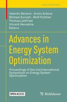 Advances in Energy System Optimization : Proceedings of the 2nd International Symposium on Energy System Optimization