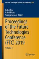 Proceedings of the Future Technologies Conference (FTC) 2019 : Volume 1