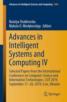 Advances in Intelligent Systems and Computing IV : Selected Papers from the International Conference on Computer Science and Information Technologies, CSIT 2019, September 17-20, 2019, Lviv, Ukraine