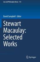 Stewart Macauley, Selected Works