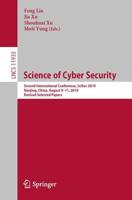 Science of Cyber Security Security and Cryptology