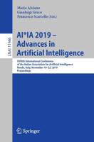 AI*IA 2019 - Advances in Artificial Intelligence Lecture Notes in Artificial Intelligence