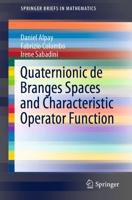 Quaternionic De Branges Spaces and Characteristic Operator Function