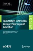 Technology, Innovation, Entrepreneurship and Education : 3rd EAI International Conference, TIE 2019, Braga, Portugal, October 17-18, 2019, Proceedings