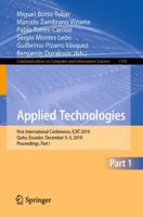 Applied Technologies : First International Conference, ICAT 2019, Quito, Ecuador, December 3-5, 2019, Proceedings, Part I