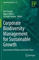 Corporate Biodiversity Management for Sustainable Growth : Assessment of Policies and Action Plans
