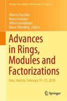 Advances in Rings, Modules and Factorizations