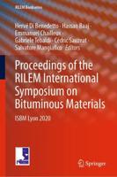 Proceedings of the RILEM International Symposium on Bituminous Materials