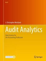 Audit Analytics : Data Science for the Accounting Profession