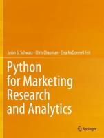 Python for Marketing Research and Analytics