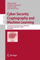 Cyber Security Cryptography and Machine Learning Security and Cryptology
