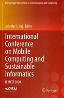 International Conference on Mobile Computing and Sustainable Informatics : ICMCSI 2020