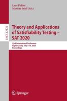 Theory and Applications of Satisfiability Testing - SAT 2020 : 23rd International Conference, Alghero, Italy, July 3-10, 2020, Proceedings