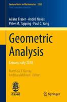 Geometric Analysis C.I.M.E. Foundation Subseries